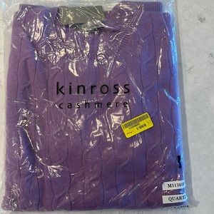 KinRoss Cashmere men’s crew neck sweater